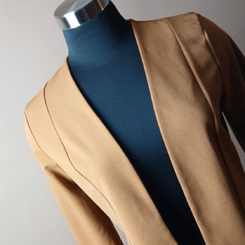 Elegant Tan Women's Suit